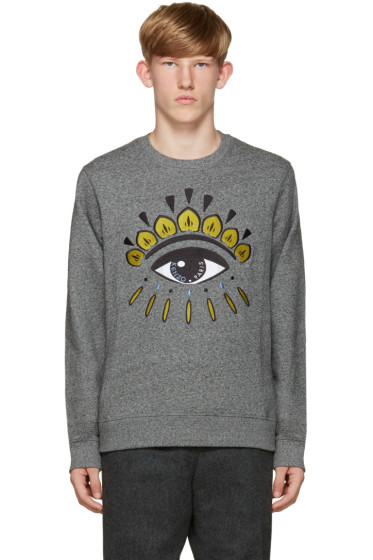 Kenzo - Grey Eye Sweatshirt