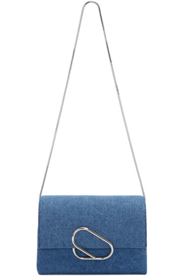 3.1 Phillip Lim - Indigo Denim Alix Flap Bag