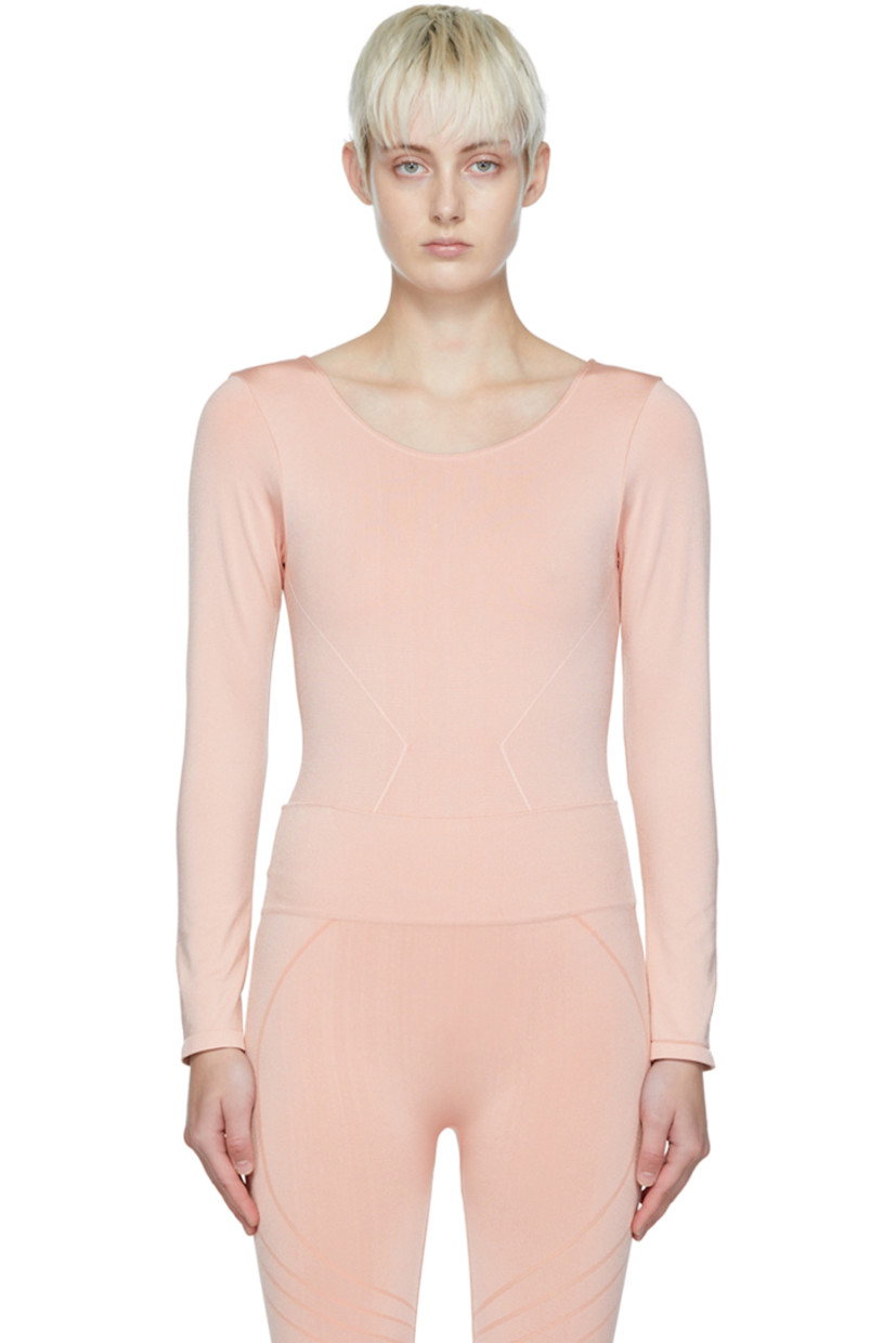 Eco-dyed stretch polyamide jersey swimsuit. Moisture-wicking, chlorine-resistant, and quick-drying.

· Scoop neck
· Partial jersey lining

Supplier color: Rose

Size 1 is equivalent to US 2-12
Size 2 is equivalent to US 14-20