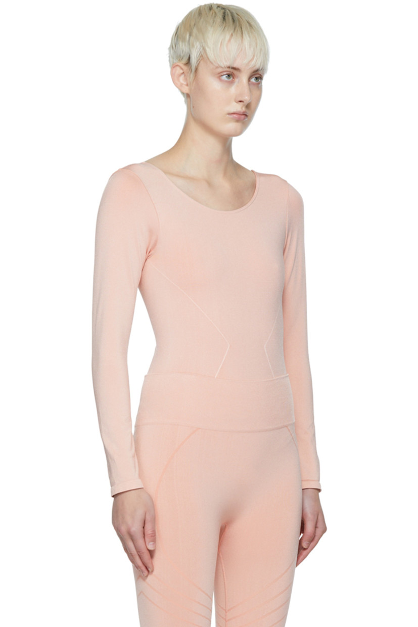 Eco-dyed stretch polyamide jersey swimsuit. Moisture-wicking, chlorine-resistant, and quick-drying.

· Scoop neck
· Partial jersey lining

Supplier color: Rose

Size 1 is equivalent to US 2-12
Size 2 is equivalent to US 14-20