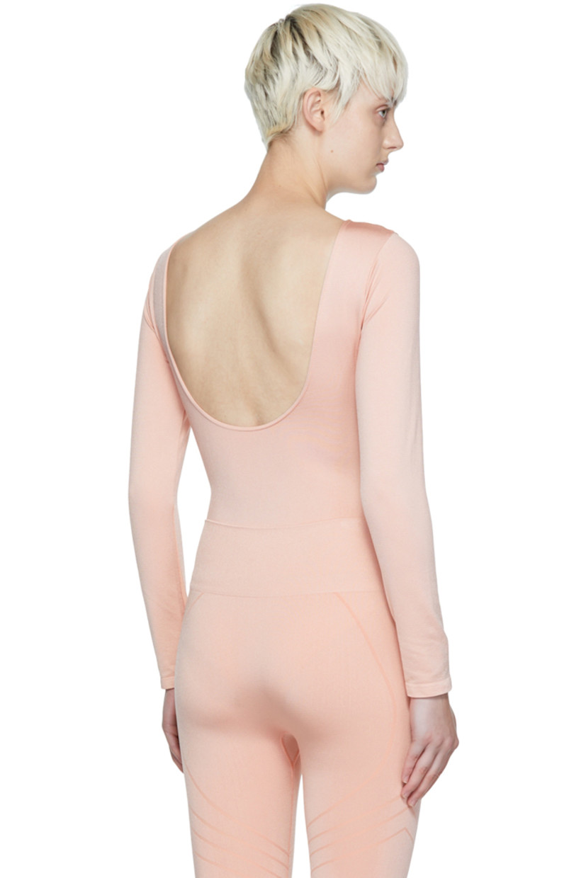 Eco-dyed stretch polyamide jersey swimsuit. Moisture-wicking, chlorine-resistant, and quick-drying.

· Scoop neck
· Partial jersey lining

Supplier color: Rose

Size 1 is equivalent to US 2-12
Size 2 is equivalent to US 14-20