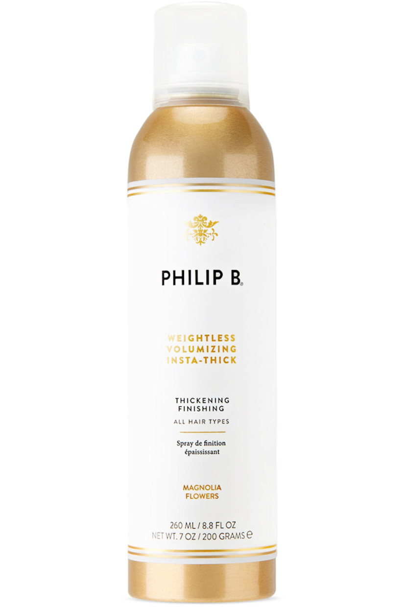 Hair mist for volumizing and lifting. Features aloe, geranium, and chamomile. Suitable for color and keratin-treated hair. Vegan and cruelty-free. Free of parabens. 

Hydrofluorocarbon 152a, Alcohol Denat., Butane, Acrylates/Octylacrylamide Copolymer, Isobutane, Panthenol, Tocopheryl Acetate, Cymbopogon Schoenanthus Extract, Achillea Millefolium Extract, Aloe Barbadensis Leaf Extract, Chamomilla Recutita (Matricaria) Flower Extract, Geranium Maculatum Extract, Hamamelis Virginiana (Witch Hazel) Bark/Leaf/Twig Extract, Melissa Officinalis Leaf Extract, Quercus Alba Bark Extract, Rosa Canina Fruit Extract, Salvia Officinalis (Sage) Leaf Extract, Symphytum Officinale Extract, Cocodimonium Hydroxypropyl Hydrolyzed Keratin, Aluminum Starch Octenylsuccinate, Isohexadecane, Boron Nitride, Water (Aqua), Ethylhexyl Methoxycinnamate, Phenoxyethanol, Potassium Sorbate, Chlorphenesin, BHT, Benzoic Acid, Sorbic Acid, Fragrance (Parfum), Linalool, Limonene, Hydroxycitronellal, Benzyl Salicylate, Geraniol, Hexyl Cinnamal, Citronellol.