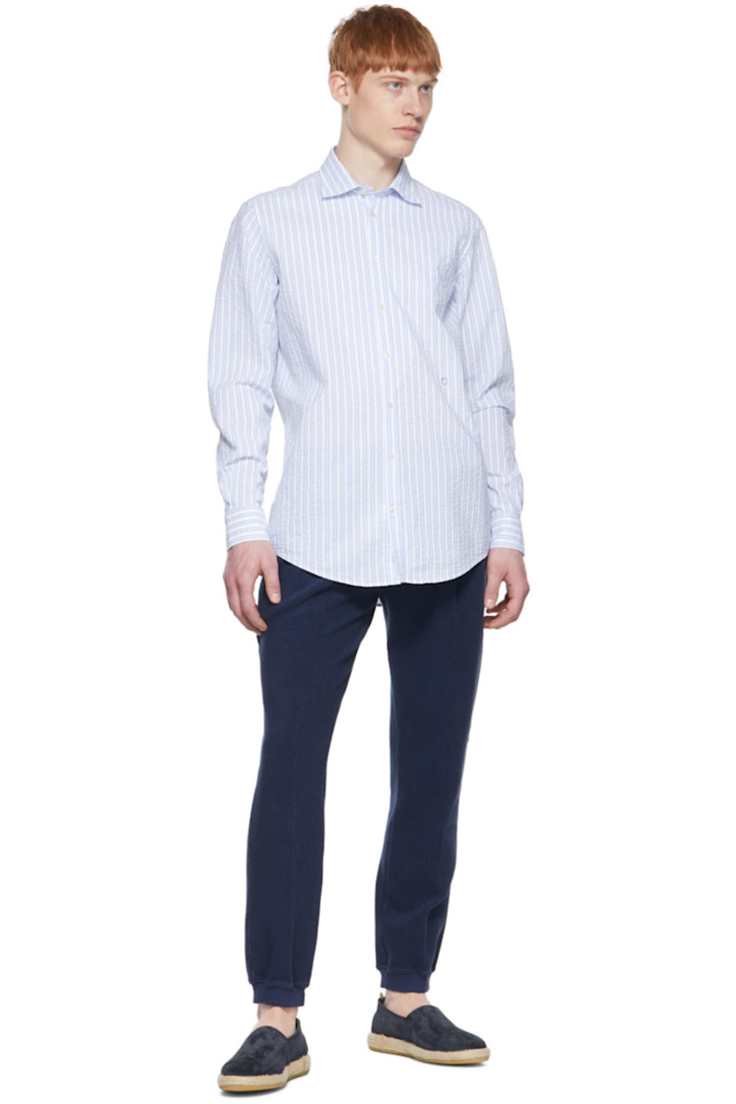 Cotton and cashmere-blend jersey lounge pants. 

· Drawstring at rib knit waistband
· Two-pocket styling

Supplier color: Black