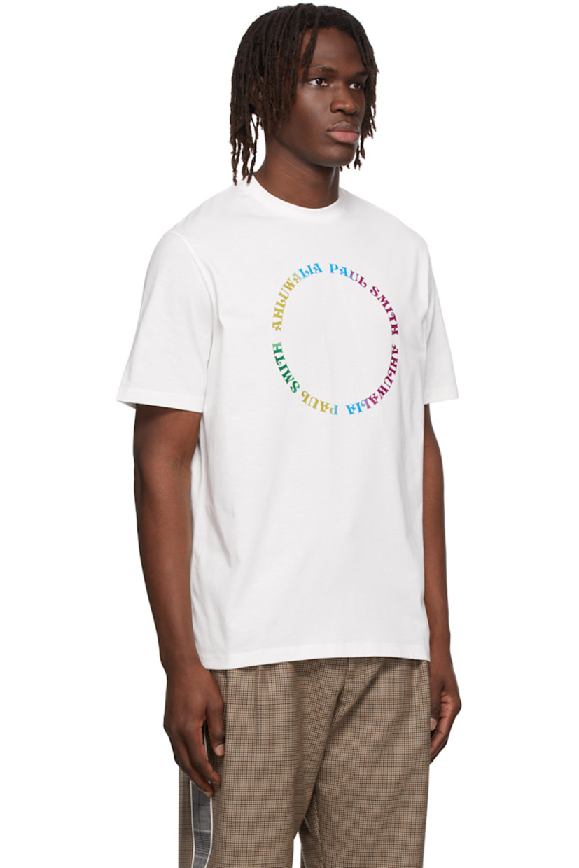 Cotton jersey T-shirt. 

· Crewneck
· Logo printed at front

Wholesale exclusivity at SSENSE.

Supplier color: White