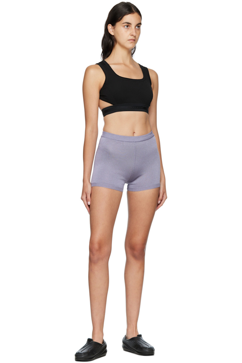 Stretch viscose-blend jersey tank top. 

· Square neck
· Logo embossed at elasticized hem
· Cut-outs at sides and back

Supplier color: Black