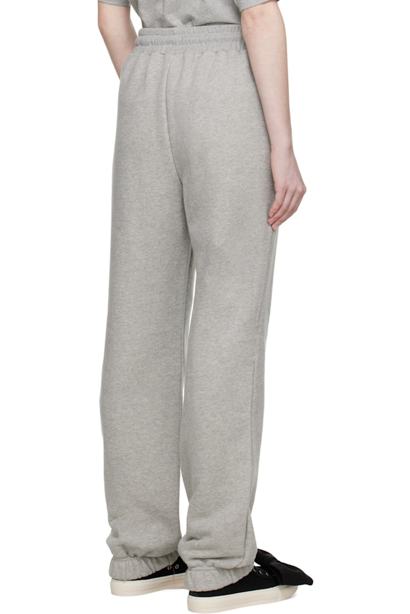 French terry lounge pants. 

· Drawstring at elasticized waistband
· Two-pocket styling
· Logo embroidered at front
· Elasticized cuffs

Supplier color: Grey