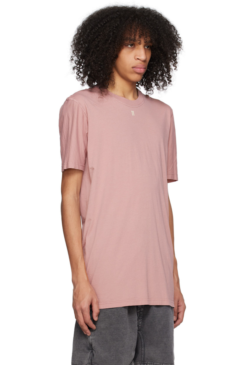 Garment-dyed cotton jersey T-shirt.

· Rib knit crewneck
· Logo printed at front and back
· Drawstring at back collar

Each item is unique. Please note that coloration may vary.

Supplier color: Mellow rose