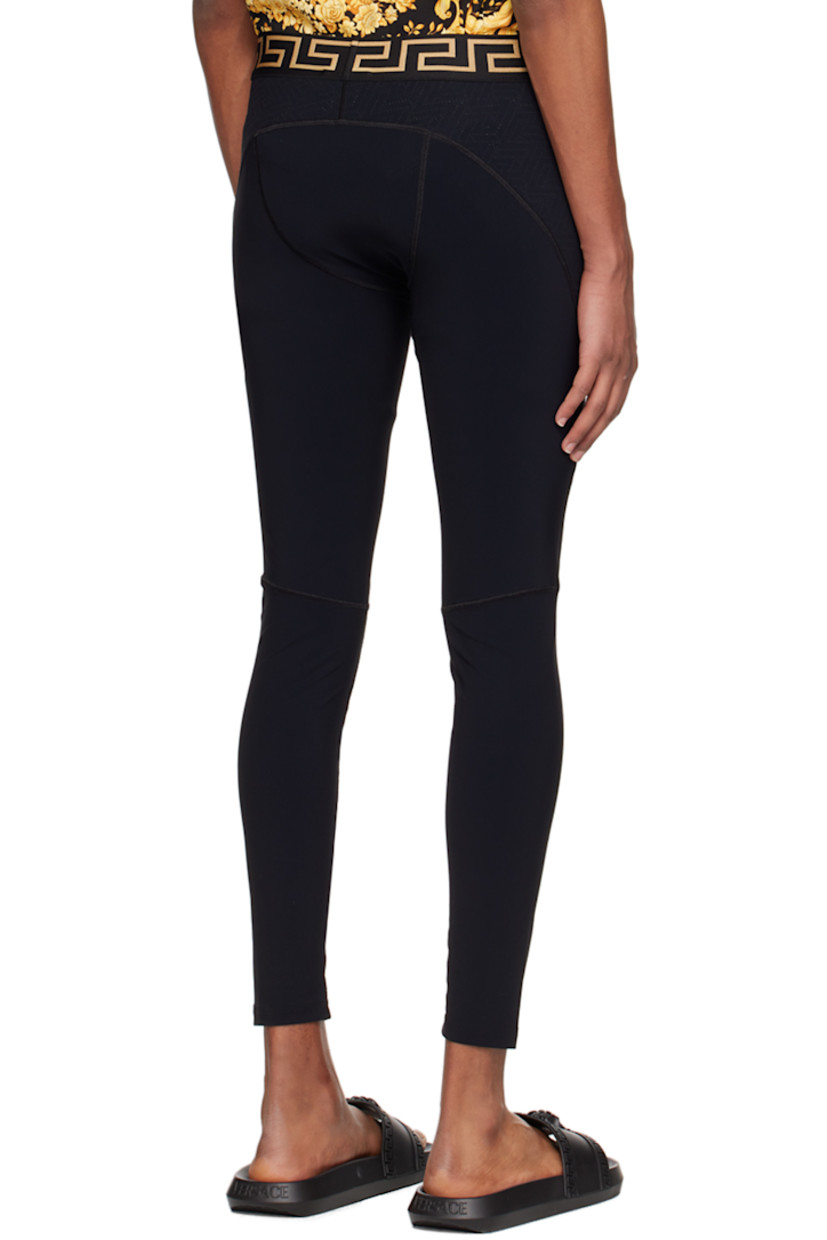 Stretch nylon jersey and mesh lounge pants. Exposed seams throughout.

· Paneled construction
· Logo-woven elasticized waistband
· Partial mesh lining

Supplier color: Black