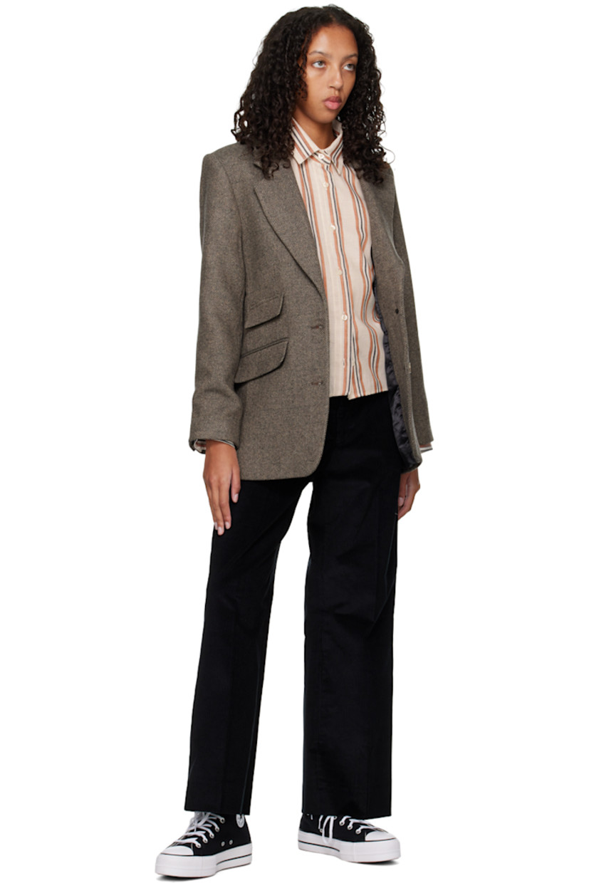 Cotton corduroy trousers.

· Belt loops
· Four-pocket styling
· Zip-fly

Wholesale exclusivity at SSENSE.

Supplier color: Black
