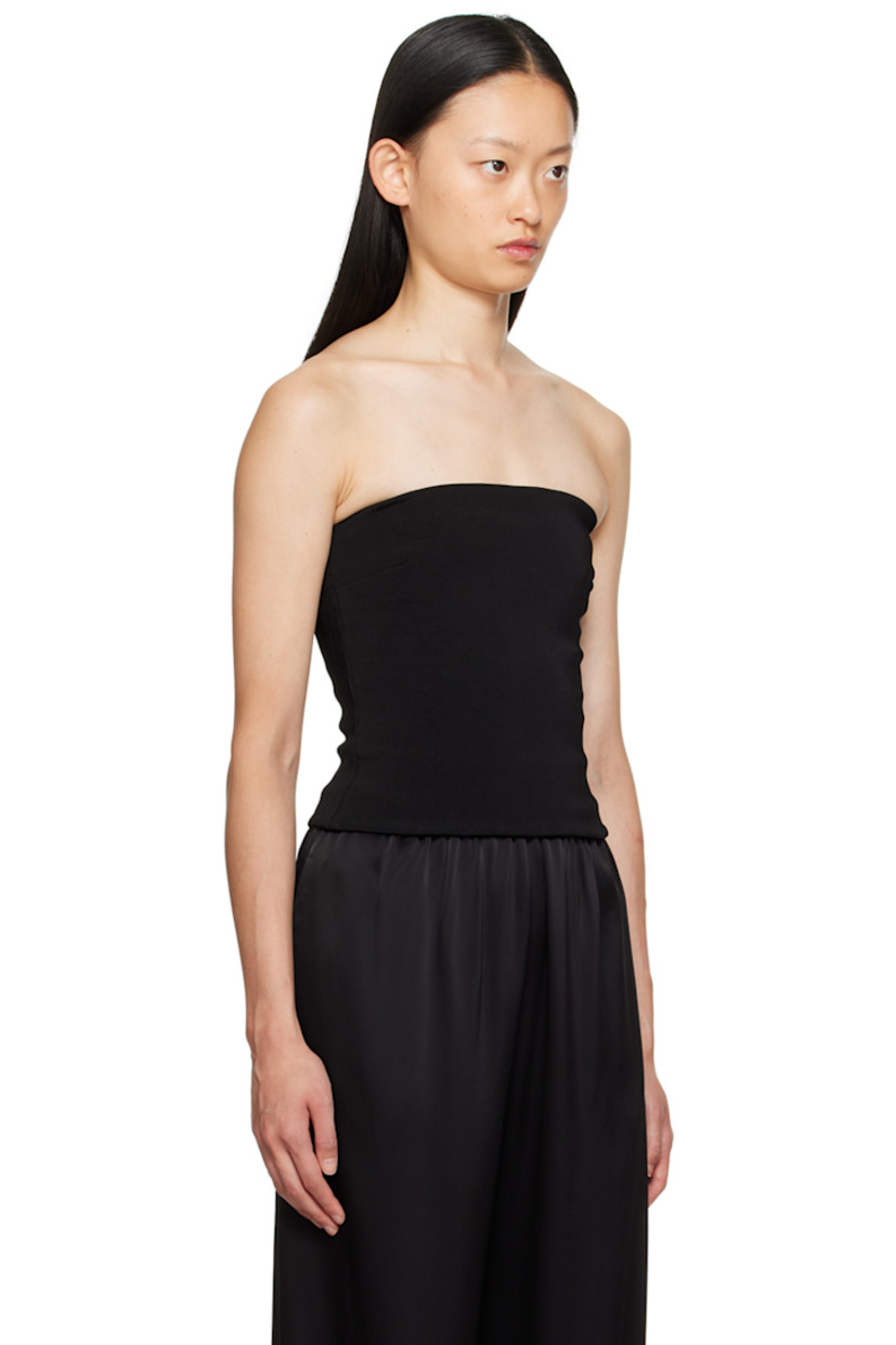Stretch FSC-certified viscose-blend jersey camisole.

· Straight neck
· Darts at chest
· Zip closure at back

Supplier color: Black
