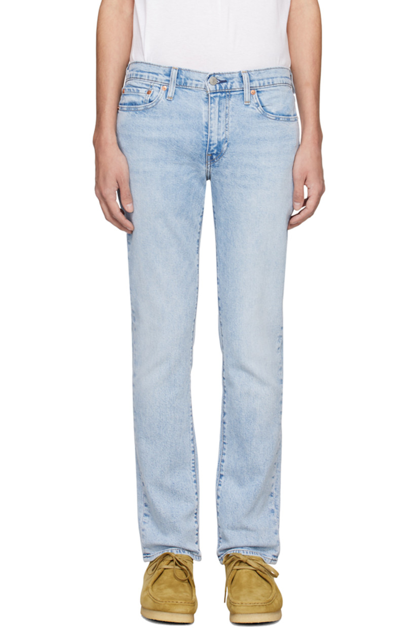 Slim-fit Levi's® Flex Eco Performance stretch denim jeans. Fading throughout. 

· Low-rise
· Belt loops
· Five-pocket styling
· Zip-fly
· Leather logo patch at back waistband
· Logo flag at back pocket
· Contrast stitching in beige

Supplier color: Cannon ball