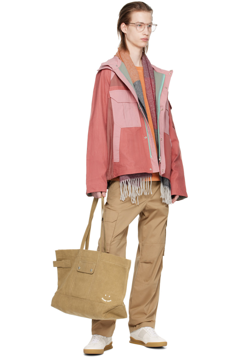 Stretch cotton- and nylon-blend taffeta cargo pants. 

· Belt loops 
· Five-pocket styling 
· Zip-fly 
· Reinforced panel at knees
· Cargo pocket at outseams
· Logo patch at back 

Supplier color: Browns