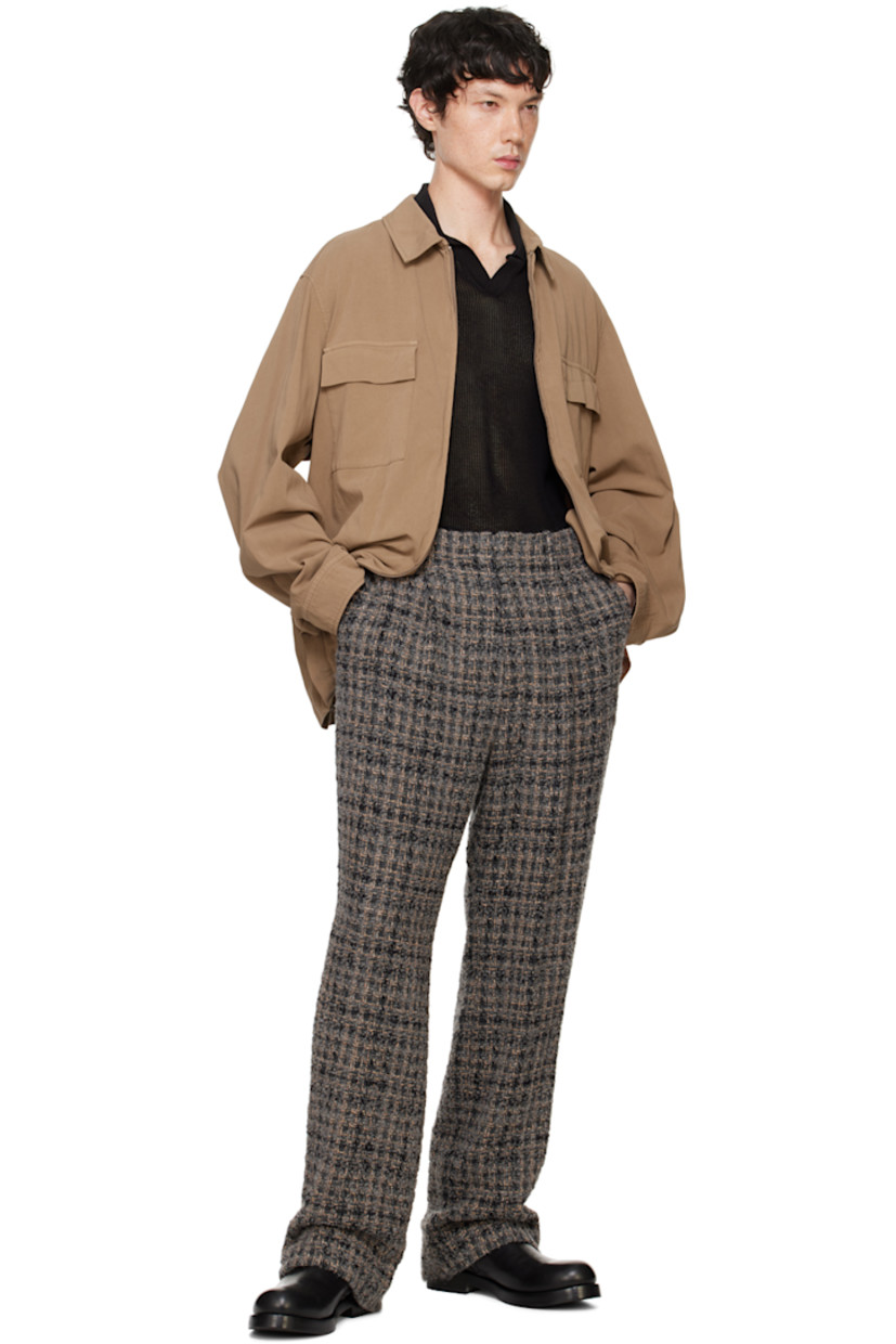 Loose-fit garment-dyed cotton crepe jacket.

· Spread collar
· Two-way zip closure
· Flap and seam pockets
· Single-button barrel cuffs
· Patch pockets at interior
· Unlined

Supplier color: Camel