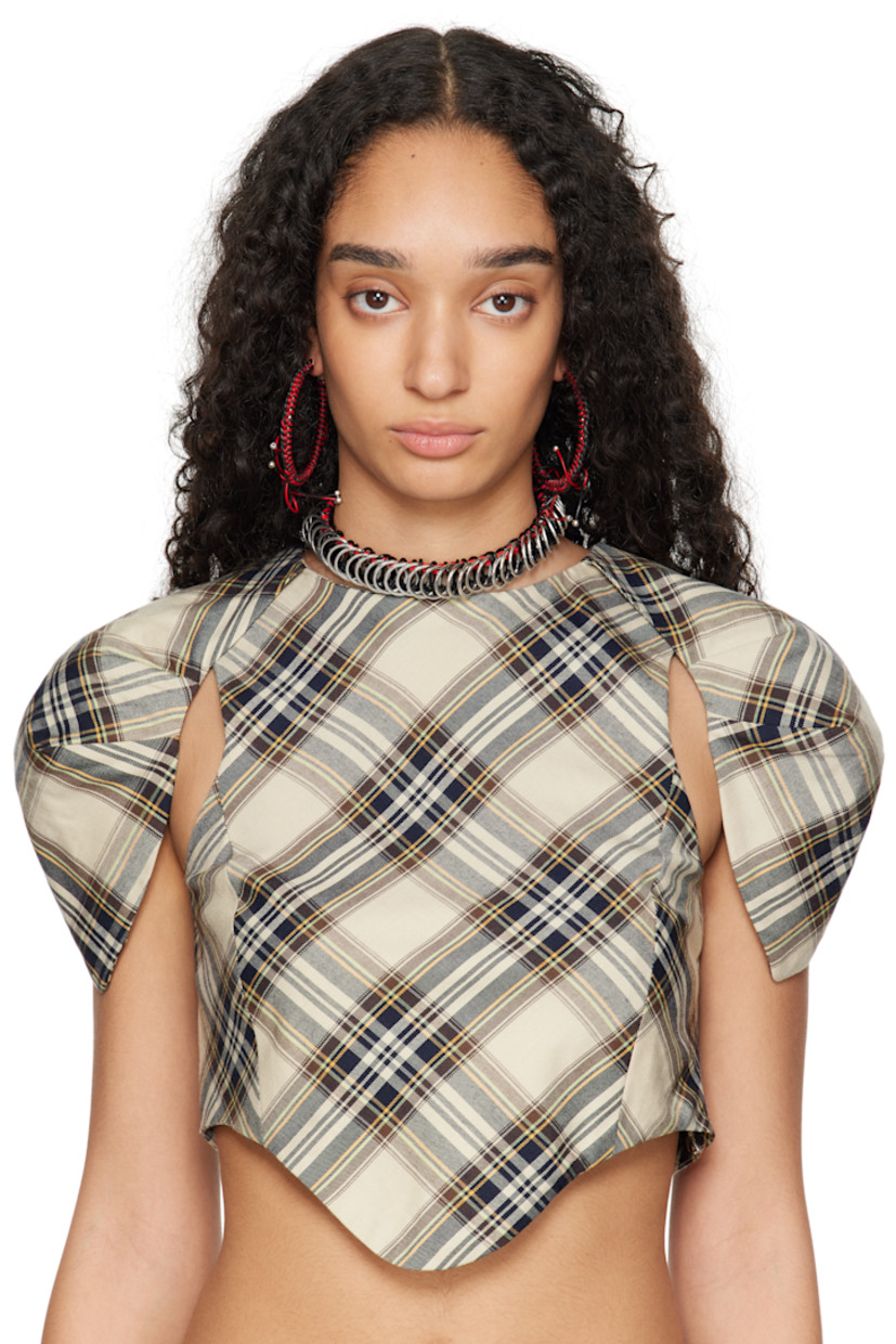Pair of hoop earrings in sterling silver. Braided leather cord in black and red throughout.

· Bow accent at drop
· Hinged-post fastening
· D2.5"

Supplier color: Black/Red