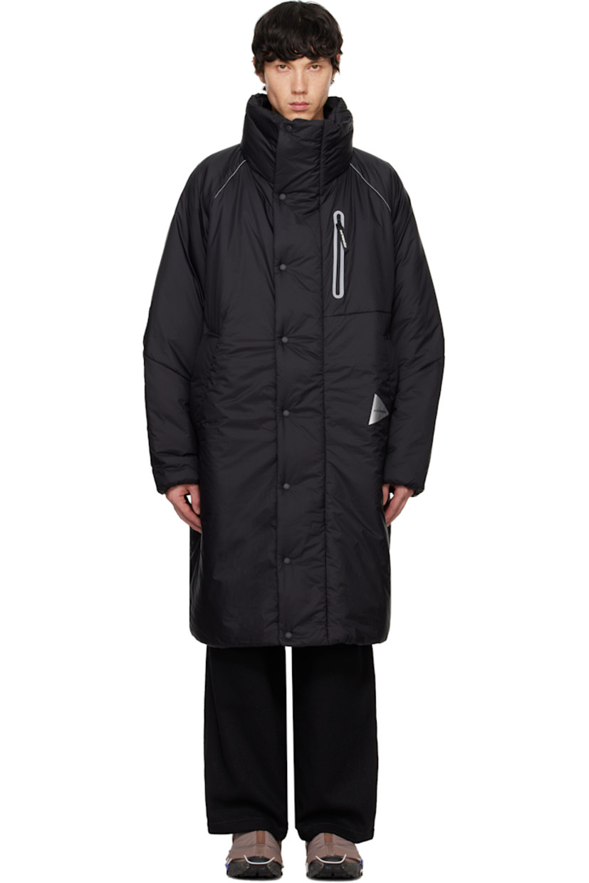 PrimaLoft®-insulated nylon ripstop coat. Reflective trim bonded at zip pocket and raglan sleeves.

· Funnel neck
· Two-way zip closure with press-stud placket
· Zip pocket and welt pockets
· Reflective logo bonded at front
· Raglan sleeves
· Elasticized cuffs
· Fleece trim at interior collar
· Zip pocket at interior
· Full canvas lining

Supplier color: Black