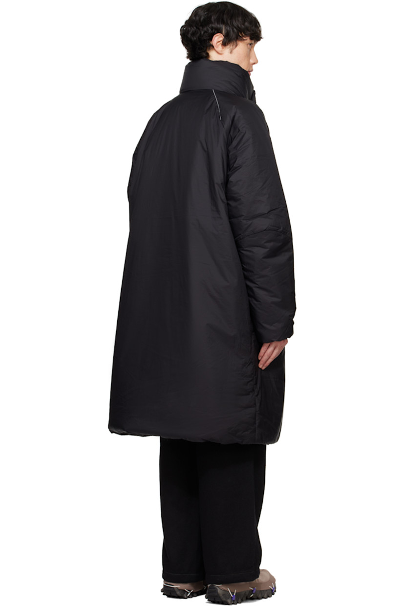 PrimaLoft®-insulated nylon ripstop coat. Reflective trim bonded at zip pocket and raglan sleeves.

· Funnel neck
· Two-way zip closure with press-stud placket
· Zip pocket and welt pockets
· Reflective logo bonded at front
· Raglan sleeves
· Elasticized cuffs
· Fleece trim at interior collar
· Zip pocket at interior
· Full canvas lining

Supplier color: Black