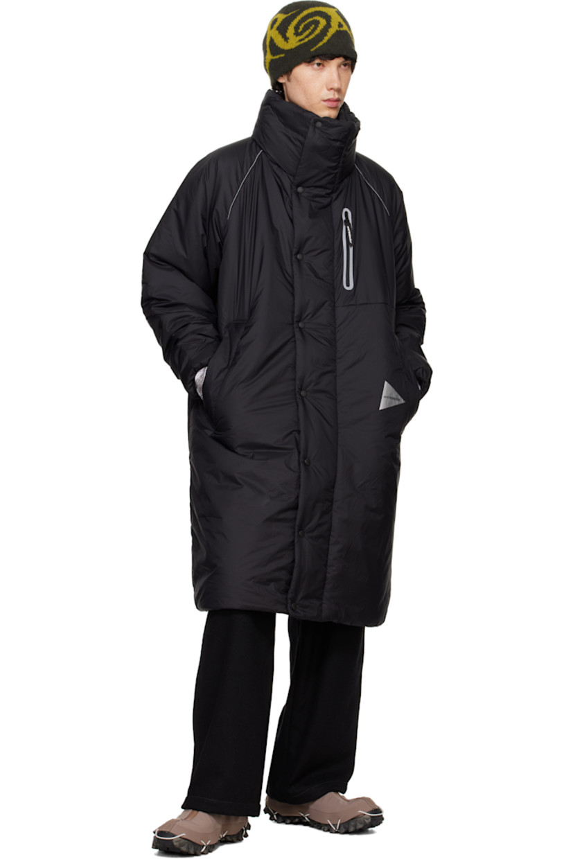 PrimaLoft®-insulated nylon ripstop coat. Reflective trim bonded at zip pocket and raglan sleeves.

· Funnel neck
· Two-way zip closure with press-stud placket
· Zip pocket and welt pockets
· Reflective logo bonded at front
· Raglan sleeves
· Elasticized cuffs
· Fleece trim at interior collar
· Zip pocket at interior
· Full canvas lining

Supplier color: Black