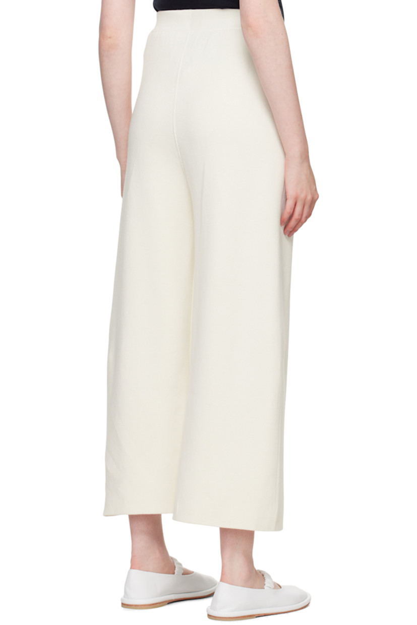 Knit pima cotton lounge pants. Elasticized waistband.

Supplier color: Bone