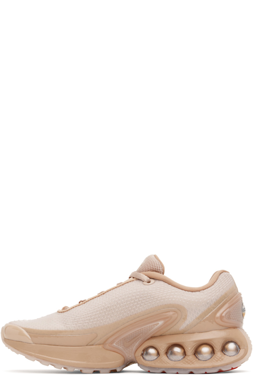 Low-top mesh sneakers in beige.

· Bonded trim throughout
· Swoosh bonded at toe
· Lace-up closure
· Logo patch at padded tongue
· Padded collar
· Rubberized swoosh appliqué at sides
· Rubberized logo patch at heel counter
· Mesh lining
· Air unit at rubber midsole
· Treaded rubber sole

Part of the Nike x Isamaya Ffrench collaboration. 

Please note that this item may be shipped only within North America.

Supplier color: Bio beige/Sanddrift/Hemp