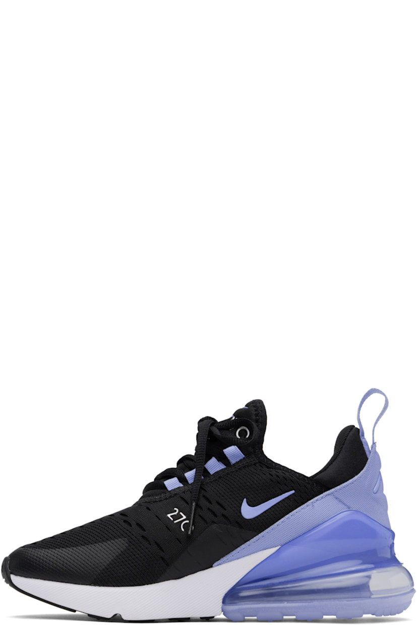 Low-top mesh sneakers in black and blue.

· Bonded trim at toe and sides
· Lace-up closure
· Logo bonded at tongue and heel
· Padded tongue and collar
· Swoosh bonded at sides
· Pull-loop at heel collar
· Mesh lining
· Max Air unit at rubber midsole
· Treaded rubber sole

Please note that this item may be shipped only within North America.

Supplier color: Black/Royal pulse