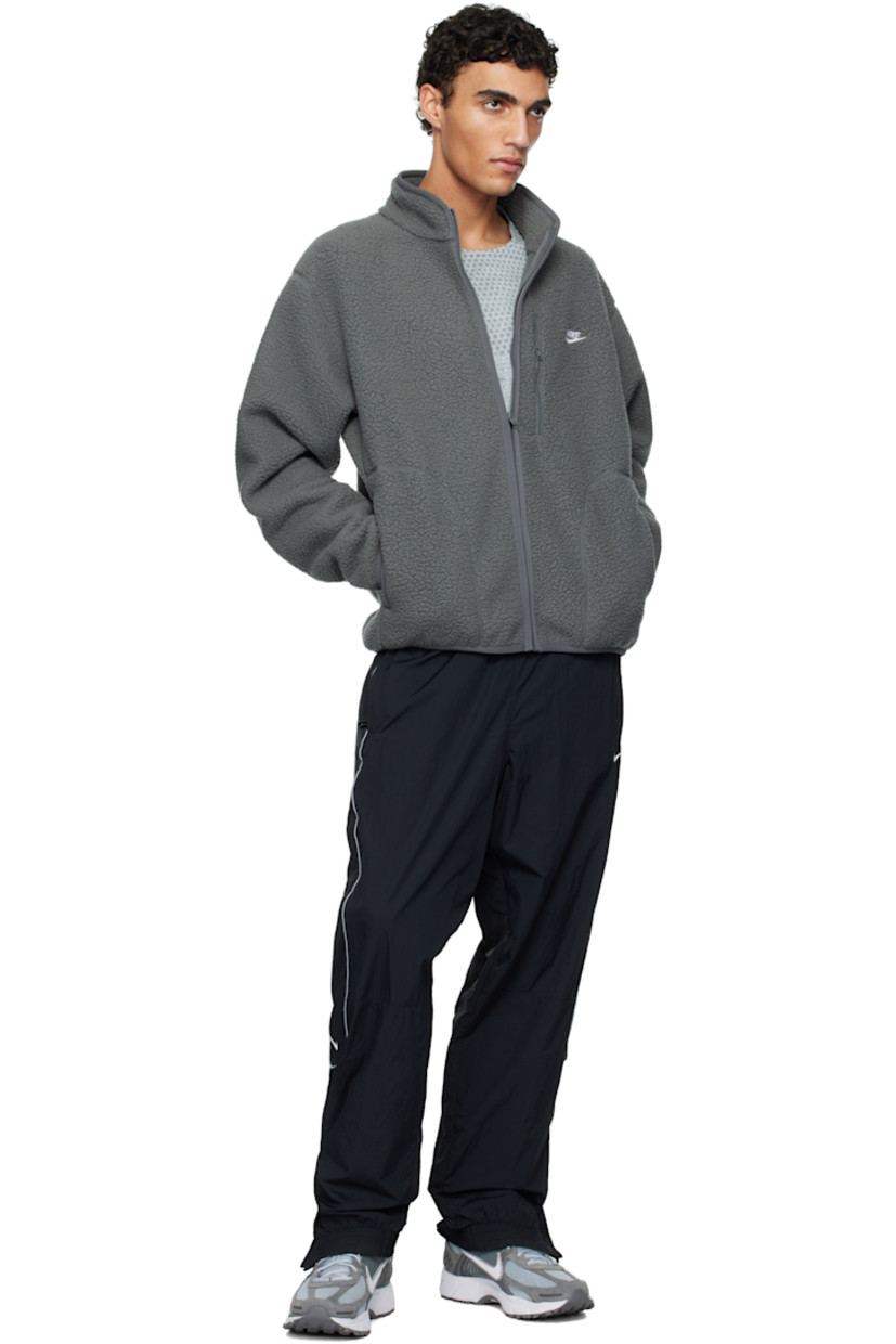 Low-top mesh, suede, and buffed faux-leather sneakers in gray.

· Reflective trim throughout
· Lace-up closure
· Logo patch at padded tongue
· Padded collar
· Rubberized overlay at sides and heel
· Swoosh appliqué at sides
· Swoosh printed at heel
· Mesh lining
· Zoom Air unit at foam rubber midsole
· Treaded rubber sole 

Please note that this item may be shipped only within North America.

Supplier color: Cool Grey/Wolf Grey/White