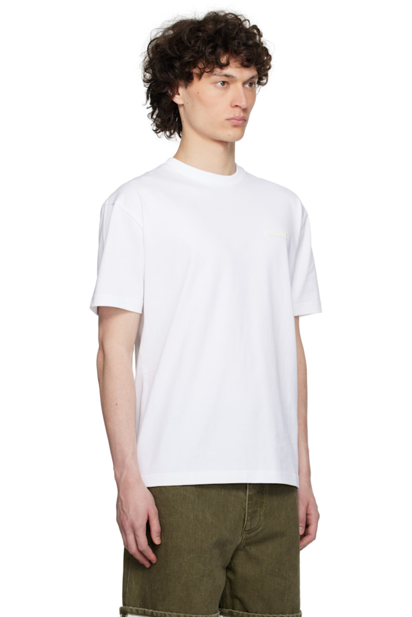 Loose-fit organic cotton interlock jersey T-shirt.

· Rib-knit crewneck
· Logo bonded at chest
· Dropped shoulders

Supplier color: White