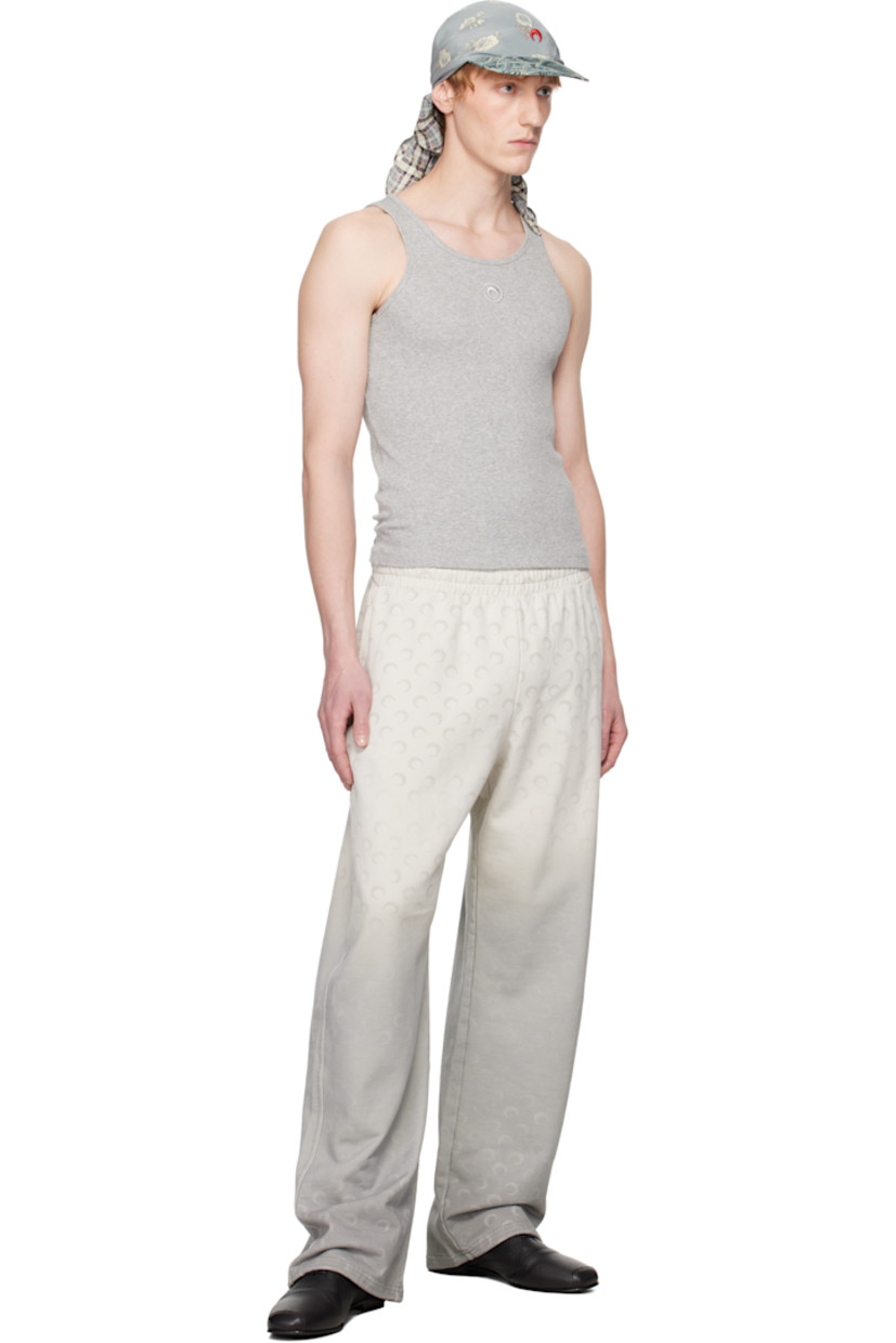 Stretch GOTS-certified organic cotton ribbed jersey tank top. 

· Scoop neck
· Logo embroidered at chest
· Logo patch at back collar

Part of the Boderline collection. 

Supplier color: Grey