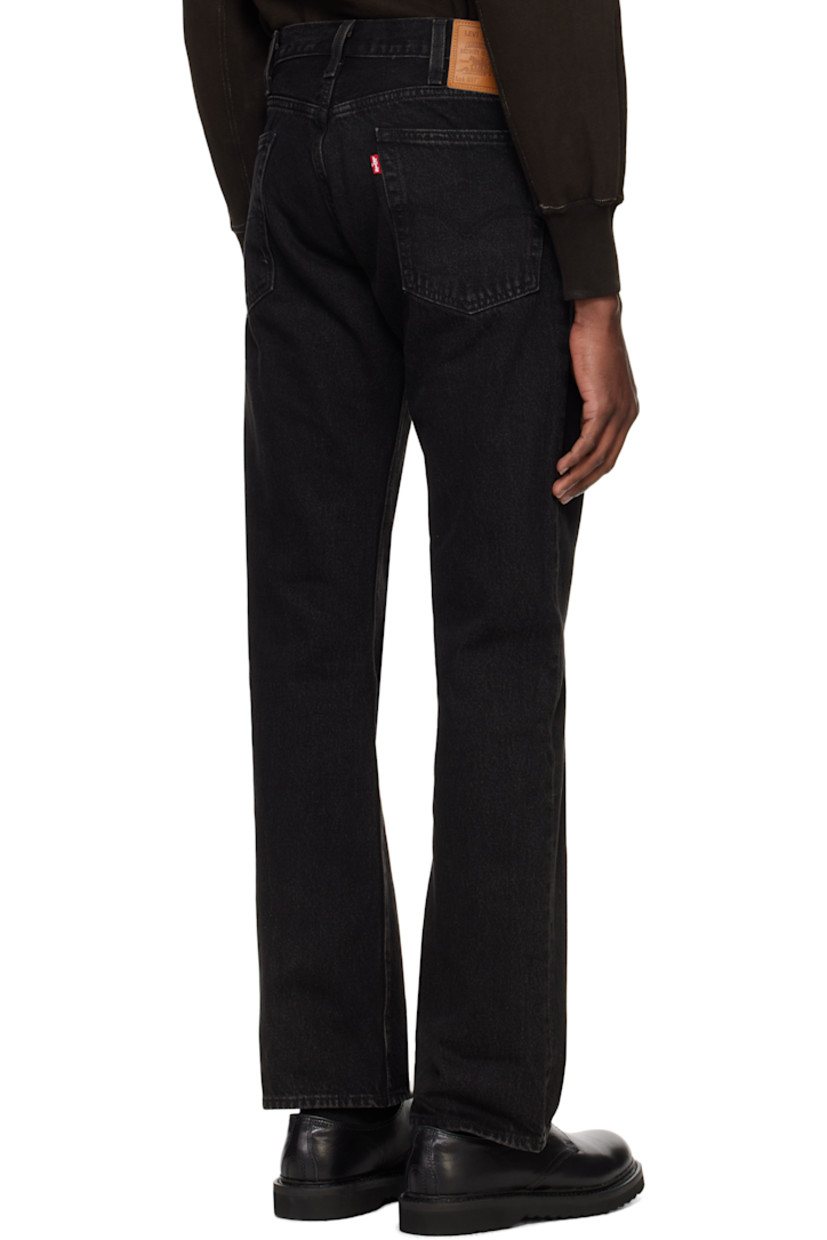 Slim-fit and bootcut non-stretch denim jeans. Subtle fading and distressing throughout.

· Belt loops
· Five-pocket styling
· Zip fly
· Leather logo patch at back waistband
· Logo flag at back pocket
· Logo-engraved antiqued silver-tone hardware

Supplier color: Welcome to the rodeo/Black