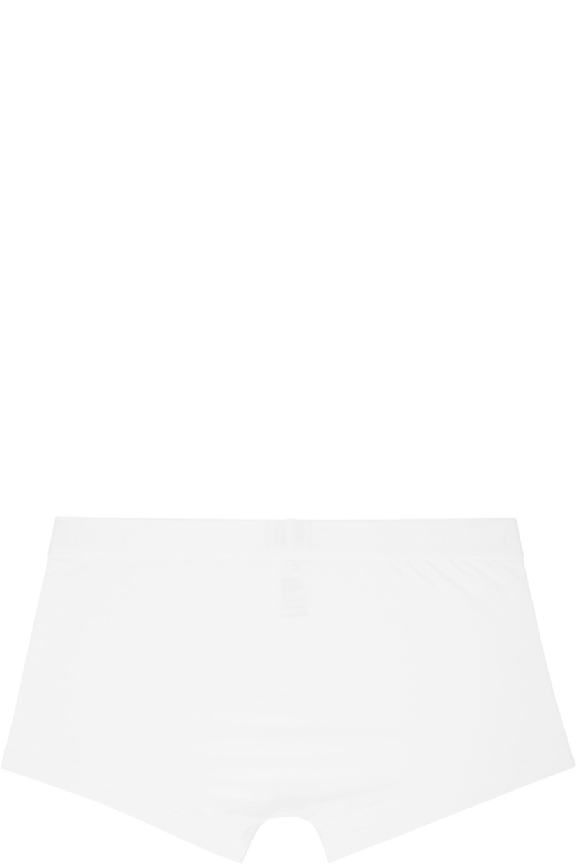 Pack of three stretch cotton jersey boxer briefs.

· Logo-woven elasticized waistband
· Partially lined

Supplier color: White