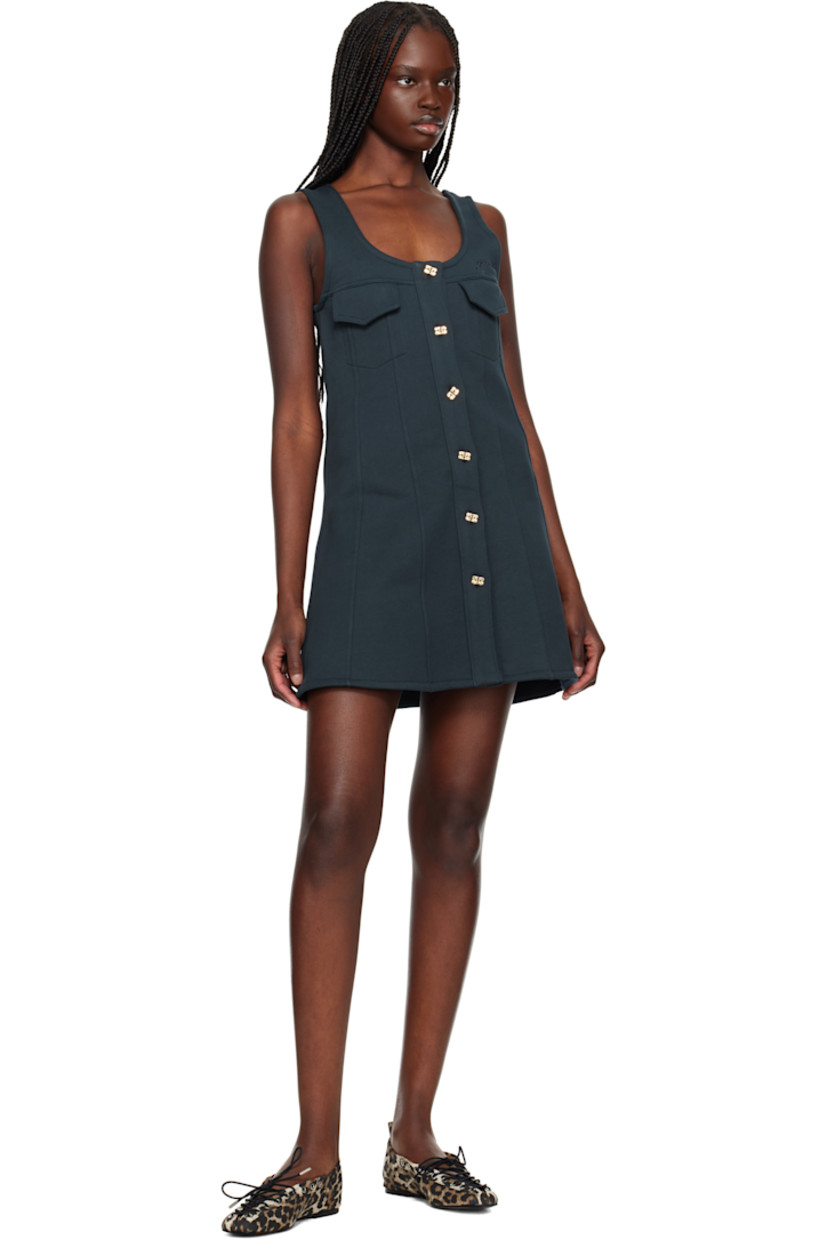 Denim ballerina flats in brown tones.

· GOTS-certified organic cotton
· Leopard pattern printed throughout
· Square toe
· Lace-up closure
· Metal eyelets at collar
· Pull-loop with logo hardware at elasticized heel collar
· Buffed faux-leather lining
· Polished faux-leather sole with rubber injections
· Silver-tone hardware

Supplier color: Leopard