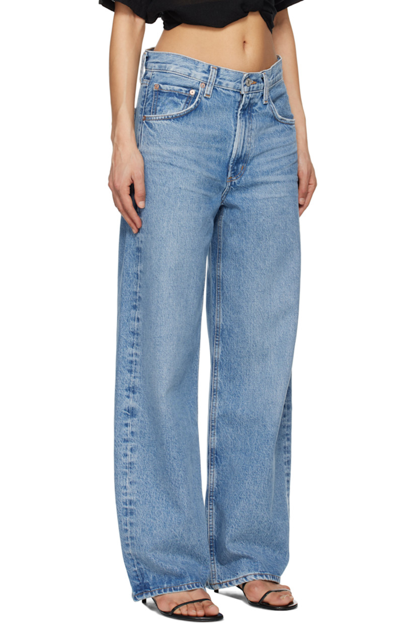 Tapered stretch regenerative cotton-blend denim jeans. Subtle distressing, fading, and whiskering throughout.

· Mid-rise
· Belt loops
· Five-pocket styling
· Zip-fly
· Curved outseams
· Logo-engraved silver- and copper-tone hardware
· Contrast stitching in tan

Supplier color: Fairway