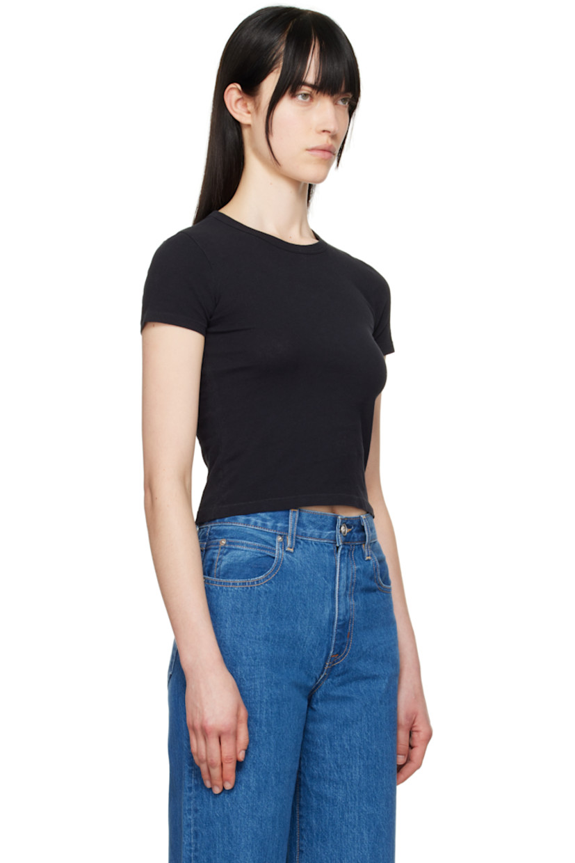 Lightweight cotton jersey T-shirt. Rib-knit crewneck.

Part of the 'American Made' collection. 

Supplier color: Raven