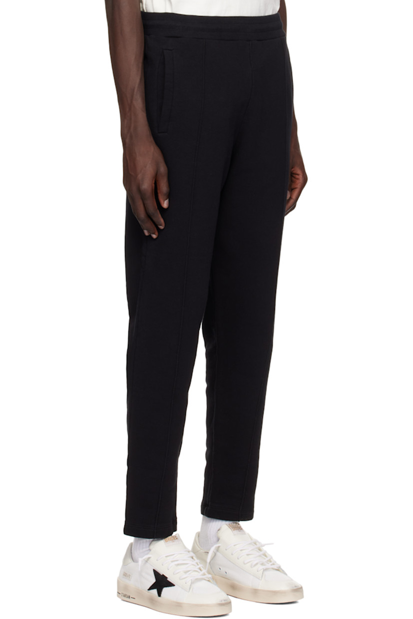 Tapered French terry sweatpants. 

· Concealed drawstring at elasticized waistband
· Three-pocket styling
· Pinched seam at legs
· Logo printed at front

Part of the Star collection.

Supplier color: Black