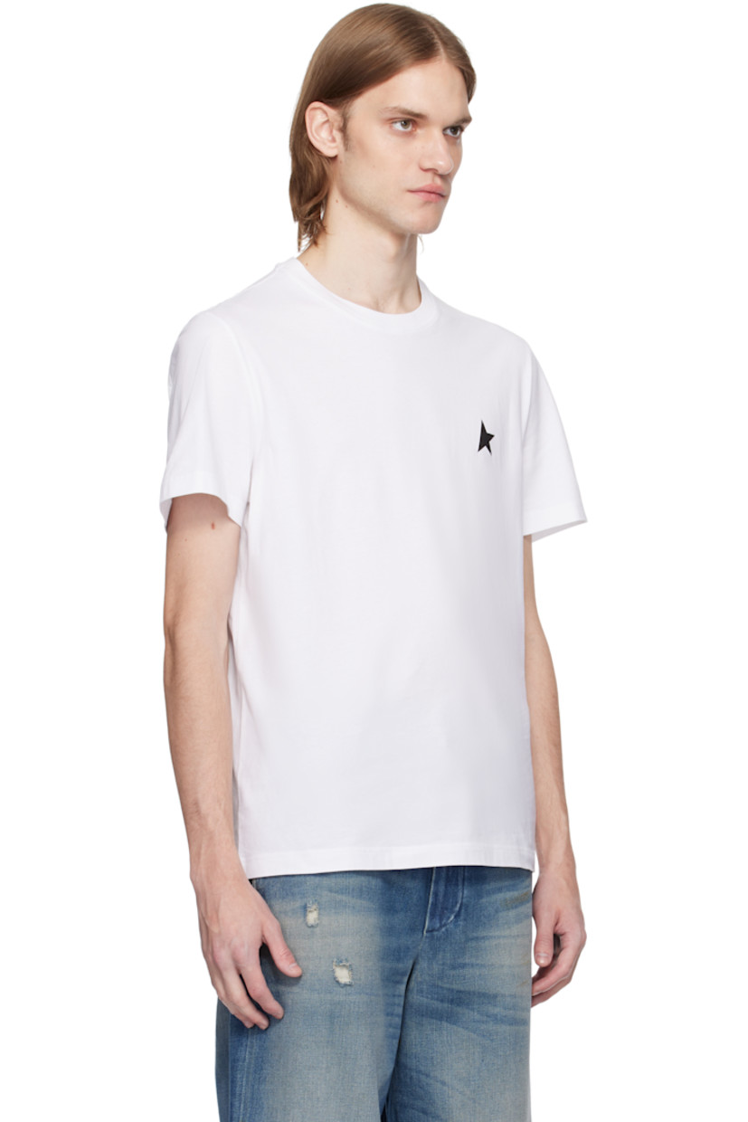 Cotton jersey T-shirt.

· Rib-knit crewneck
· Logo graphic printed at chest

Part of the Star collection.

Supplier color: Optic white