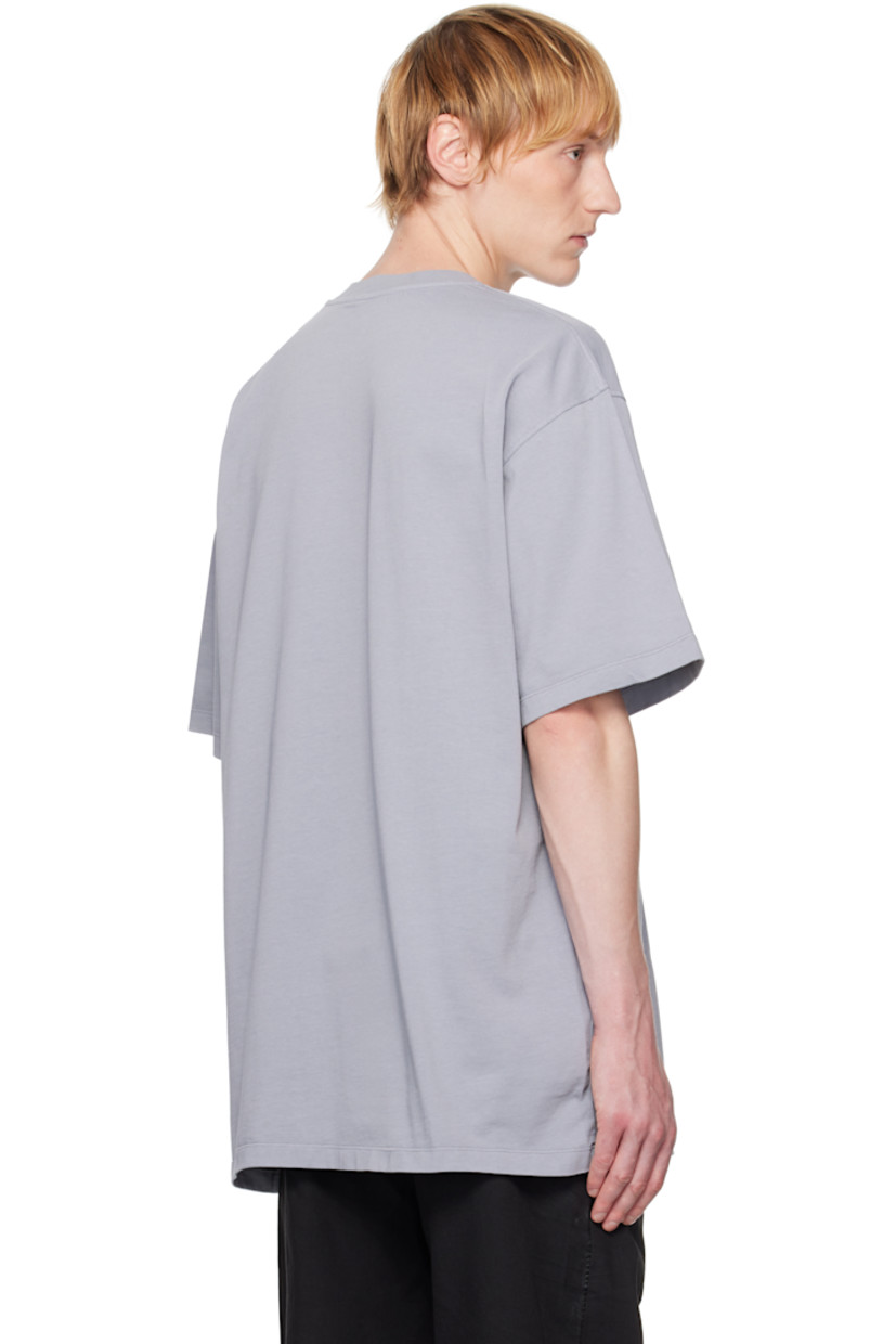 Handcrafted cotton jersey T-shirt.

· Rib-knit crewneck
· Dropped shoulders

Supplier color: Grey/Dust