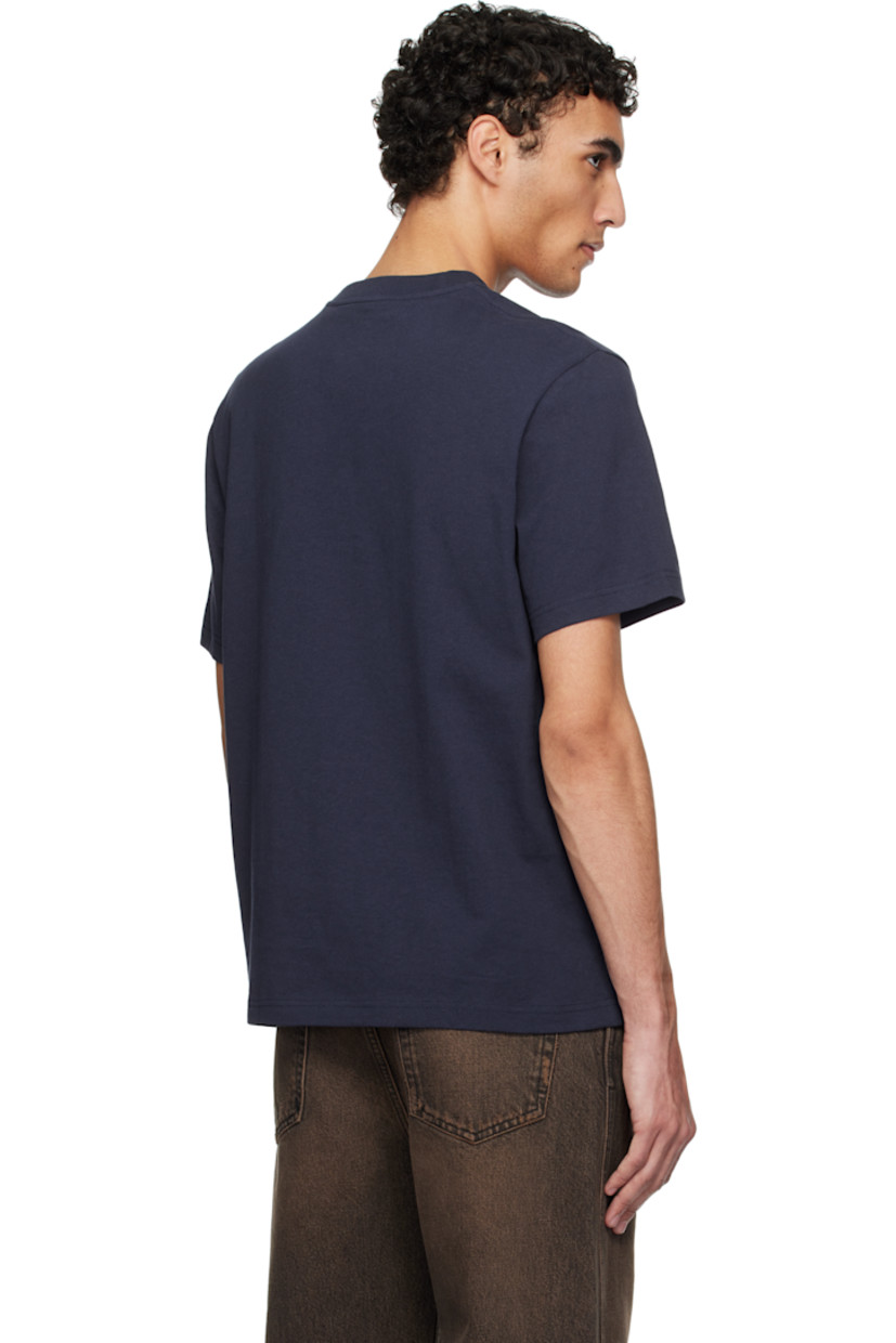 Organic cotton jersey T-shirt.

· Rib-knit crewneck
· Logo and text embroidered at chest

Supplier color: Navy