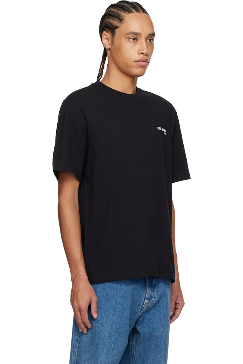 Organic cotton jersey T-shirt.

· Rib-knit crewneck
· Logo printed at chest

Supplier color: Black