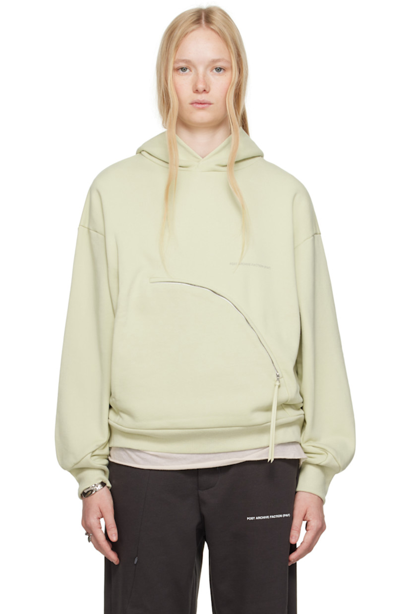Oversized French terry hoodie.

· Logo printed at chest
· Modified zip kangaroo pocket
· Rib-knit hem and cuffs
· Dropped shoulders

Part of the 8.0 collection.  

Supplier color: Light yellow