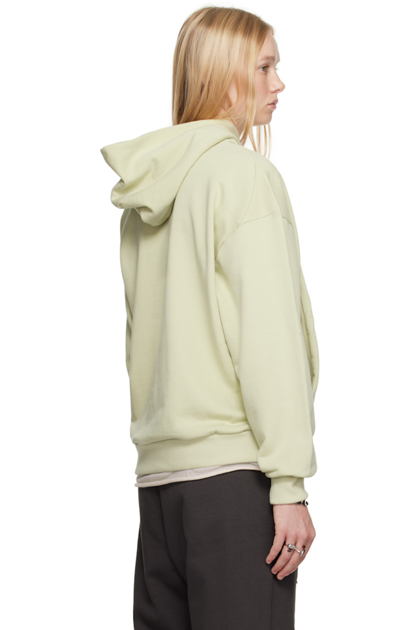 Oversized French terry hoodie.

· Logo printed at chest
· Modified zip kangaroo pocket
· Rib-knit hem and cuffs
· Dropped shoulders

Part of the 8.0 collection.  

Supplier color: Light yellow