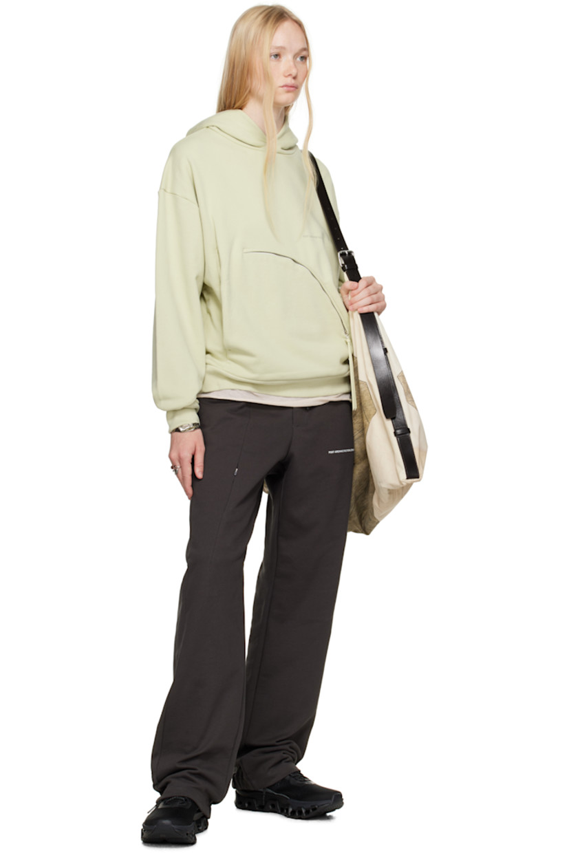 Oversized French terry hoodie.

· Logo printed at chest
· Modified zip kangaroo pocket
· Rib-knit hem and cuffs
· Dropped shoulders

Part of the 8.0 collection.  

Supplier color: Light yellow