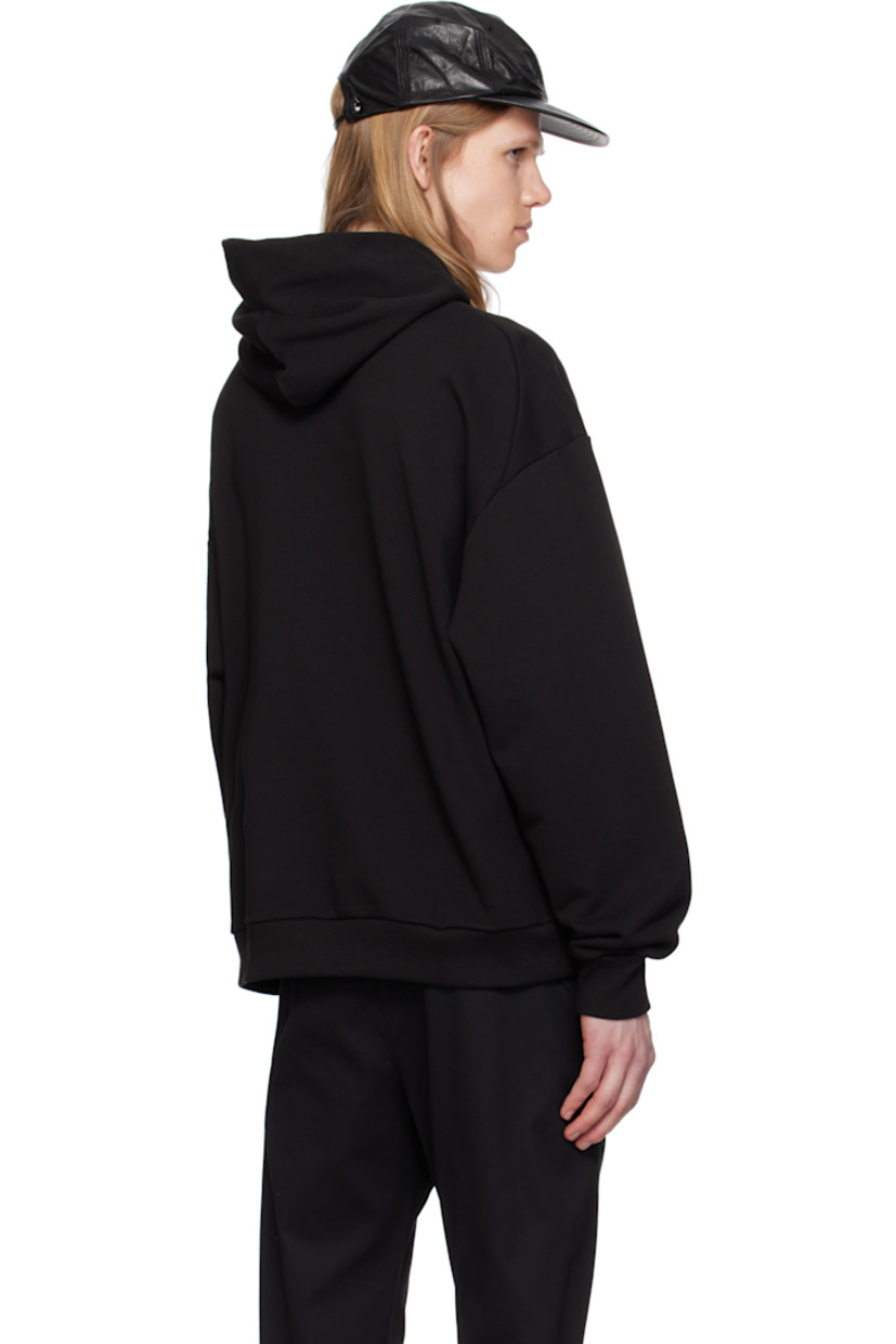 Oversized French terry hoodie.

· Logo printed at chest
· Modified zip kangaroo pocket
· Rib-knit hem and cuffs
· Dropped shoulders

Part of the 8.0 collection.  

Supplier color: Black