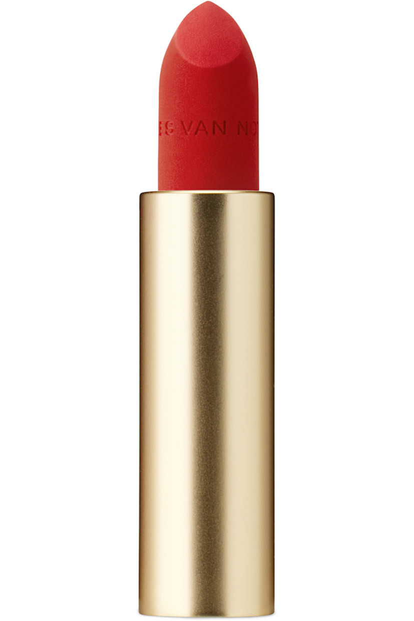 A lipstick refill with a lightweight shine.

· Crafted red
· Matte finish
· Features rosehip oil and apricot butter
· Long-lasting
· Hydrating
· 3.5 g / 0.12 oz

Dimethicone, Octyldodecanol, Polyethylene, Polysilicone-11, Dicalcium Phosphate, Nylon-12, Caprylic/Capric Triglyceride, Bis-Peg-12 Dimethicone Beeswax, Methyl Methacrylate Crosspolymer, Stearalkonium Bentonite, Polyhydroxystearic Acid, Propylene Carbonate, Laureth-12, Rosa Canina Fruit Oil, Pentaerythrityl Tetra-Di-T-Butyl Hydroxyhydrocinnamate, Mangifera Indica (Mango) Seed Butter, Parfum (Fragrance), Limonene, Citronellol, Linalool, Geraniol, Benzyl Salicylate, Citral, Mica, [ (+/-) May Contain: Ci 15850 (Red 7 Lake), Ci 15850 (Red 6), Ci 45410 (Red 28 Lake), Ci 42090 (Blue 1 Lake), Ci 77491, Ci 77492, Ci 77499 (Iron Oxides), Ci 19140 (Yellow 5 Lake).