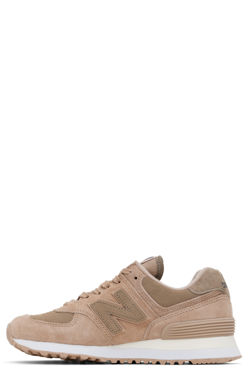 Low-top nubuck pigskin and suede sneakers in taupe.

· Lace-up closure
· Logo flag at padded tongue
· Padded collar
· Logo appliqué at sides
· Logo embroidered at heel tab
· Logo-embossed rubberized trim at heel counter
· Brushed jersey lining
· ENCAP® foam rubber midsole
· Treaded rubber sole

Supplier color: Flat taupe/Mushroom/Sea salt