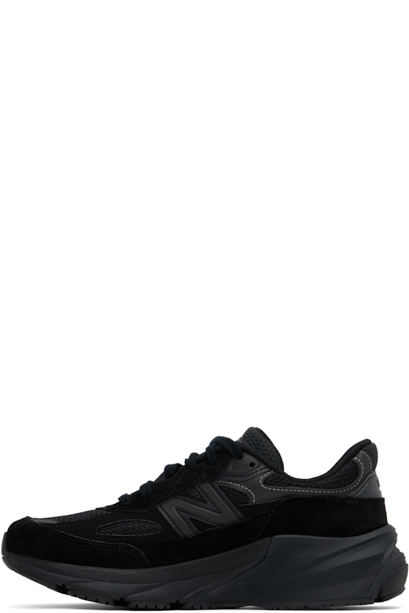 Low-top pigskin suede and mesh sneakers in black.

· Reflective trim throughout
· Logo embossed at vamp
· Lace-up closure
· Logo patch at padded tongue
· Padded collar
· Reflective logo appliqué at sides
· Logo-embossed at heel counter
· Mesh lining
· ENCAP® and FuelCell foam rubber midsole
· Treaded Ndurance™ rubber sole

Supplier color: Black