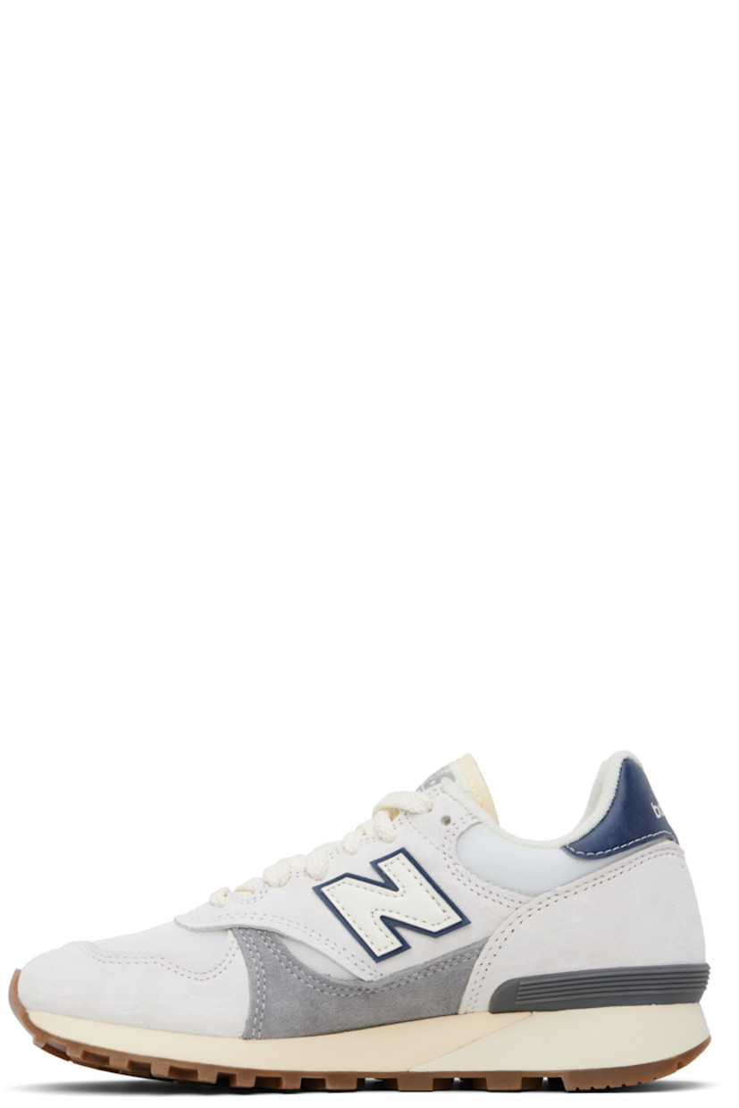 Low-top pigskin suede and mesh sneakers in gray.

· Lace-up closure
· Logo patch at tongue
· Padded collar
· Logo appliqué at sides
· Logo printed at heel tab
· Logo-embossed rubberized heel stabilizer
· Jersey lining
· C-CAP foam rubber midsole
· Treaded rubber sole

Supplier color: Reflection/White/Slate grey
