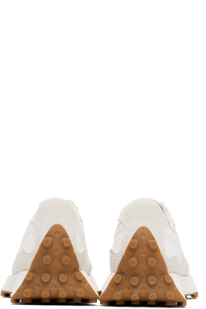 Low-top nubuck and suede sneakers in off-white.

· Lace-up closure
· Logo patch at padded tongue
· Padded collar
· Logo patch at outer side
· Logo embroidered at inner side
· Fleece lining
· Foam rubber midsole
· Treaded rubber sole

Supplier color: Linen/Sea salt