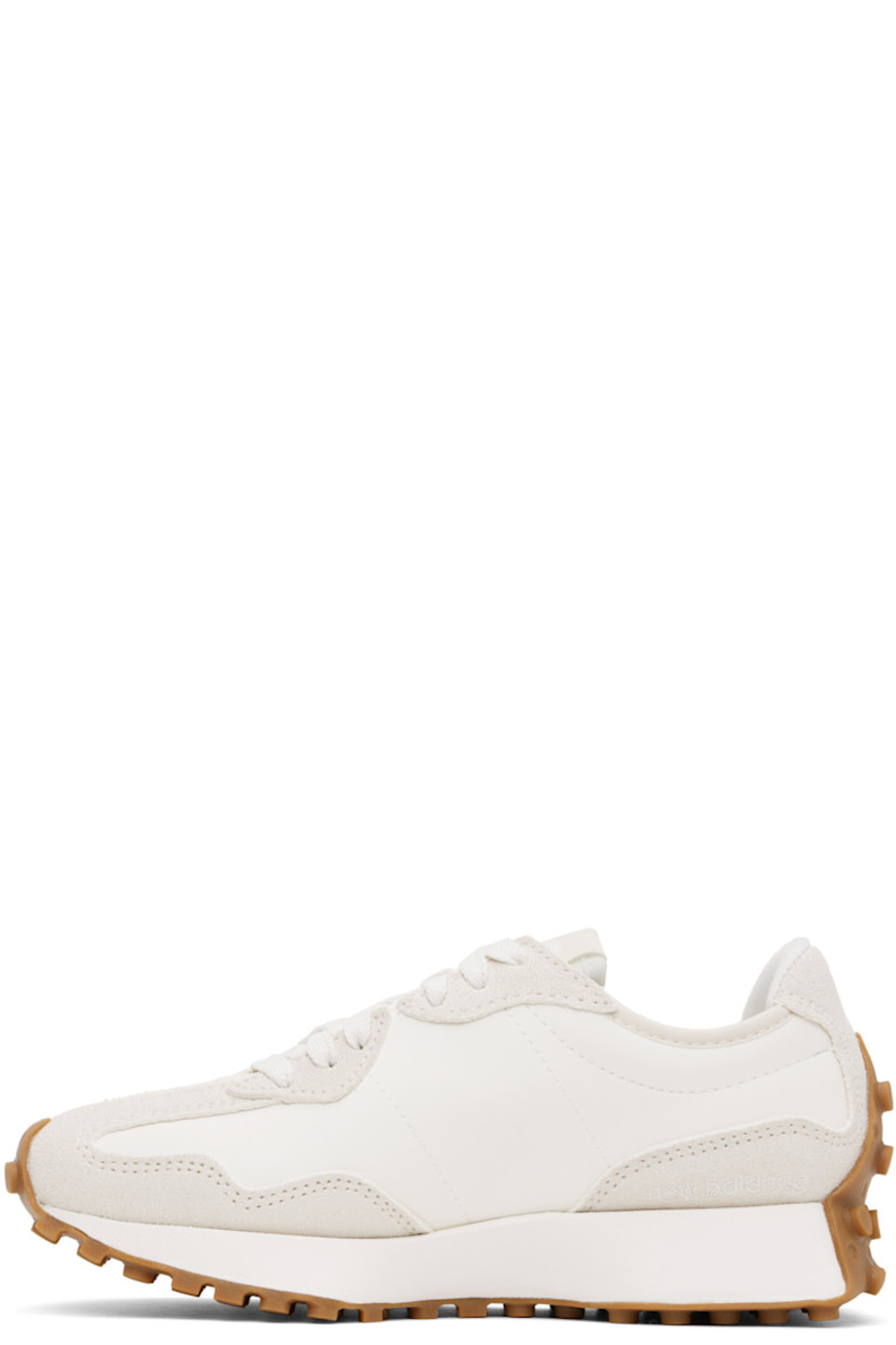 Low-top nubuck and suede sneakers in off-white.

· Lace-up closure
· Logo patch at padded tongue
· Padded collar
· Logo patch at outer side
· Logo embroidered at inner side
· Fleece lining
· Foam rubber midsole
· Treaded rubber sole

Supplier color: Linen/Sea salt