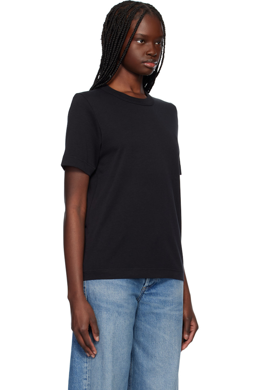 330 gsm Tencel™ lyocell- and pima cotton-blend jersey T-shirt. Rib-knit crewneck.

Supplier color: Black