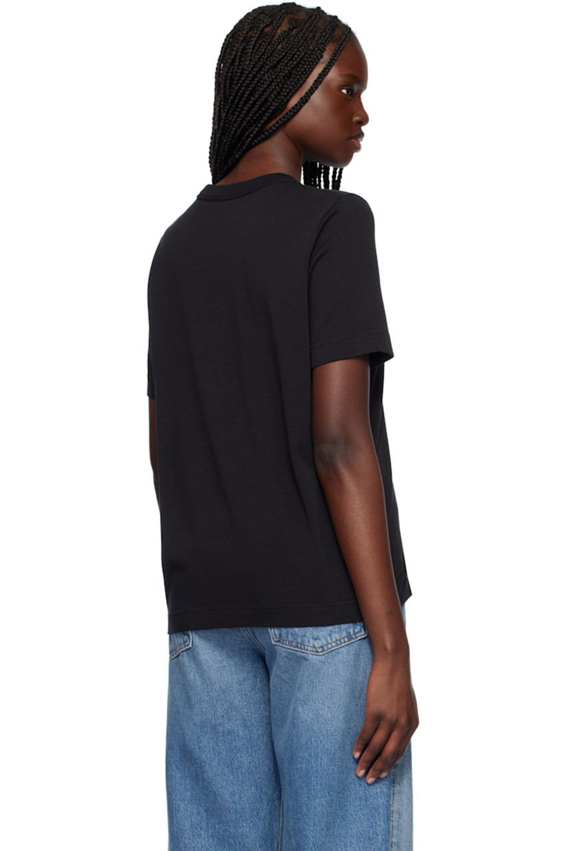 330 gsm Tencel™ lyocell- and pima cotton-blend jersey T-shirt. Rib-knit crewneck.

Supplier color: Black