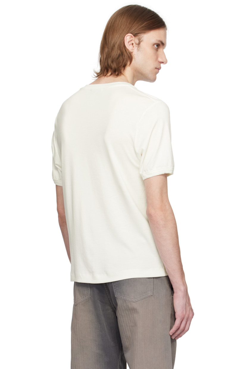 220 gsm stretch Tencel™- and Seacell™ lyocell-blend jersey T-shirt. Rib-knit crewneck and cuffs. 

Supplier color: Off-White
